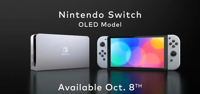 nintendo switch oled release date and time